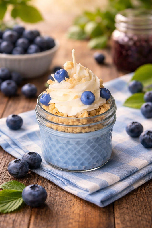 4oz Blueberry Crumble candle